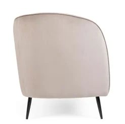 Bizzotto DIVANO IN VELLUTO GRIGIO CHIARO - CANDIS