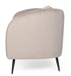 Bizzotto DIVANO IN VELLUTO GRIGIO CHIARO - CANDIS