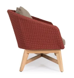 Clearance Bizzotto DIVANO 2P C-C COACHELLA SCARLET