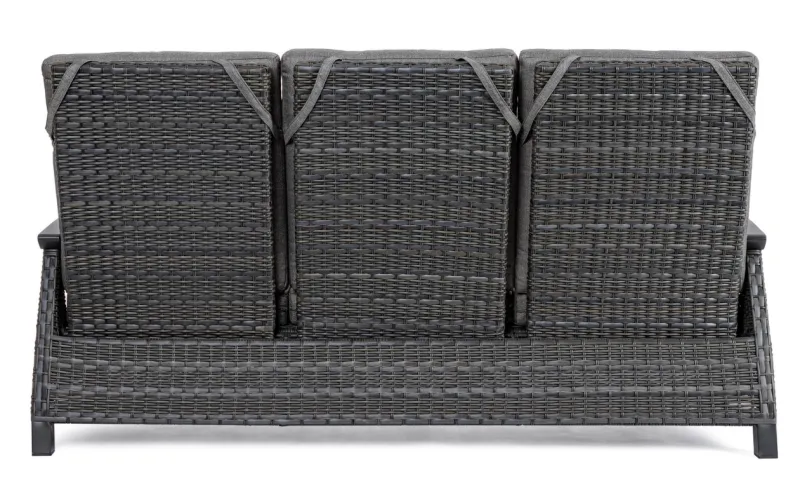 Hot Bizzotto DIVANO RECLINABILE IN ALLUMINIO ANTRACITE JX55 - BRITTON