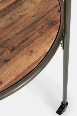 New Bizzotto ESPOSITORE IN LEGNO CON RUOTE