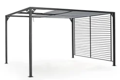 Discount Bizzotto GAZEBO IN ALLUMINIO 3X3.6 ANTRACITE LH32 - NOAH