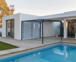 Discount Bizzotto GAZEBO IN ALLUMINIO 3X3.6 ANTRACITE LH32 - NOAH