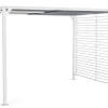 New Bizzotto GAZEBO IN ALLUMINIO 3X3.6 BIANCO LH30 - NOAH