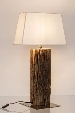 Sale Bizzotto LAMPADA TAV. HUGO OTTONE-BIANCO H85