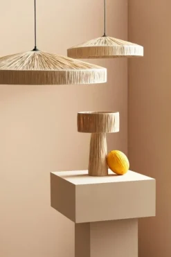 New Bizzotto LAMPADA TAV. KANDA NATURALE H38