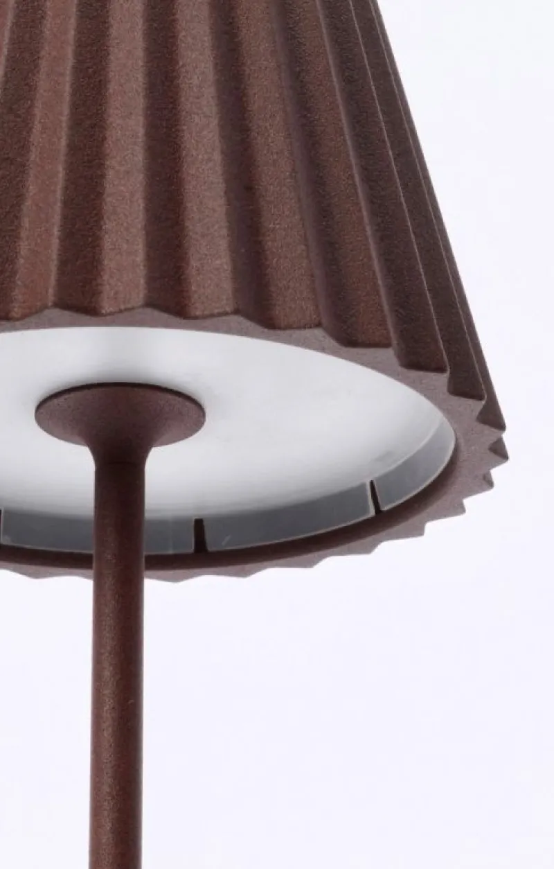 Outlet Bizzotto LAMPADA TAV. LED ARTIKA MARRONE H36