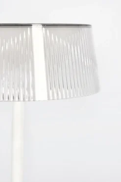 Discount Bizzotto LAMPADA TAV. LED CARAL BIANCO H36,5