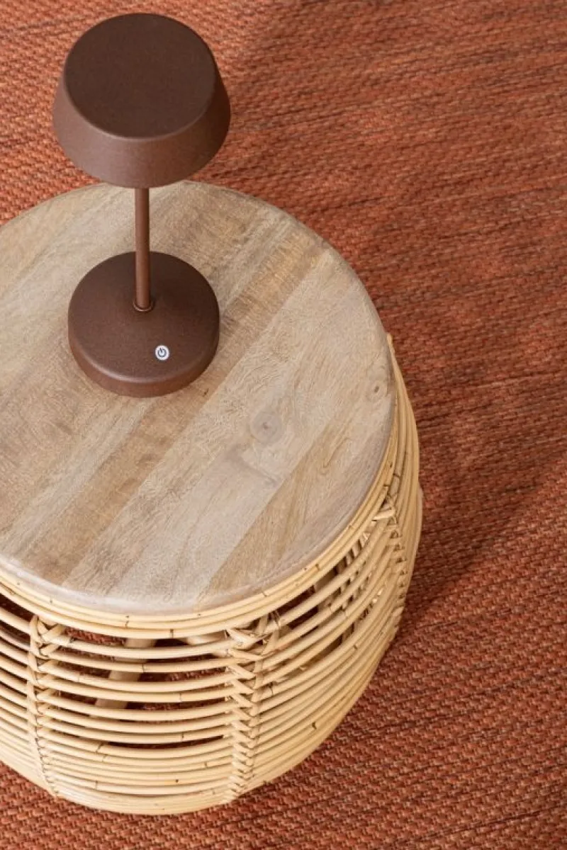 New Bizzotto LAMPADA TAV. LED ESPRIT MARRONE H33