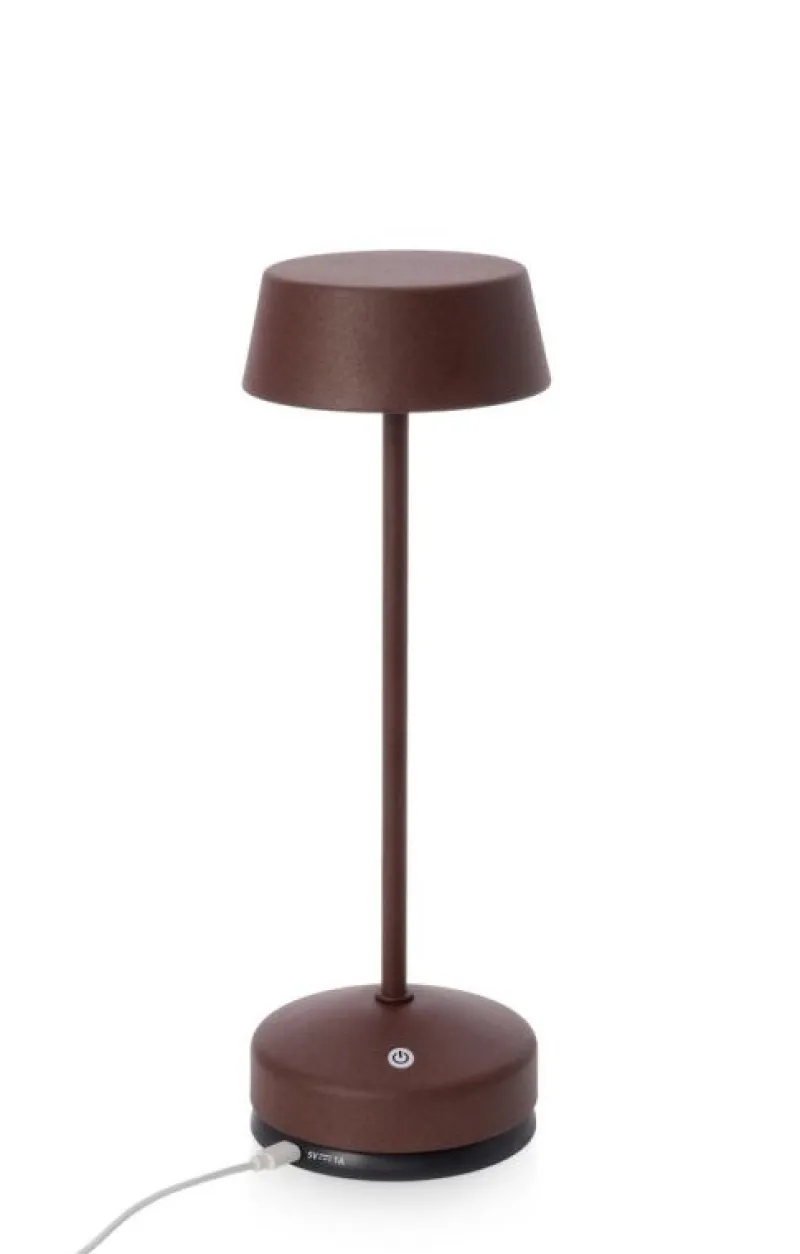New Bizzotto LAMPADA TAV. LED ESPRIT MARRONE H33