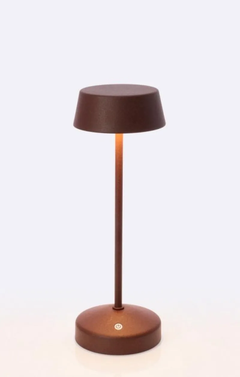 New Bizzotto LAMPADA TAV. LED ESPRIT MARRONE H33