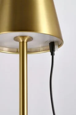 Hot Bizzotto LAMPADA TAV. LED ETNA ORO H38