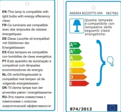 Bizzotto LAMPADARIO MALAWI NAT D45