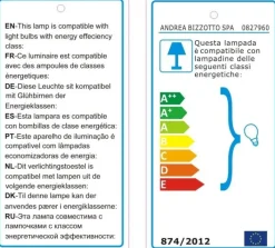 Best Bizzotto LAMPADARIO ZAMBIA NAT H42