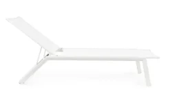 Clearance Bizzotto LETTINO CON RUOTE IN ALLUMINIO BIANCO GK50 - CRUISE