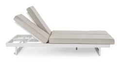 Bizzotto LETTINO DOPPIO IN ALLUMINIO BIANCO WG20 - INFINITY