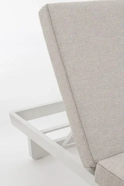 Bizzotto LETTINO DOPPIO IN ALLUMINIO BIANCO WG20 - INFINITY