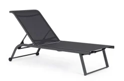 Best Bizzotto LETTINO IN ALLUMINIO CON RUOTE ANTRACITE - TAYLOR