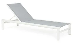 Online Bizzotto LETTINO IN ALLUMINIO CON RUOTE BIANCO YK11 - SKIPPER NEW