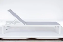 Online Bizzotto LETTINO IN ALLUMINIO CON RUOTE BIANCO YK11 - SKIPPER NEW