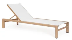 Bizzotto LETTINO SKIPPER NEW C-RUOTE NAT/BIANCO