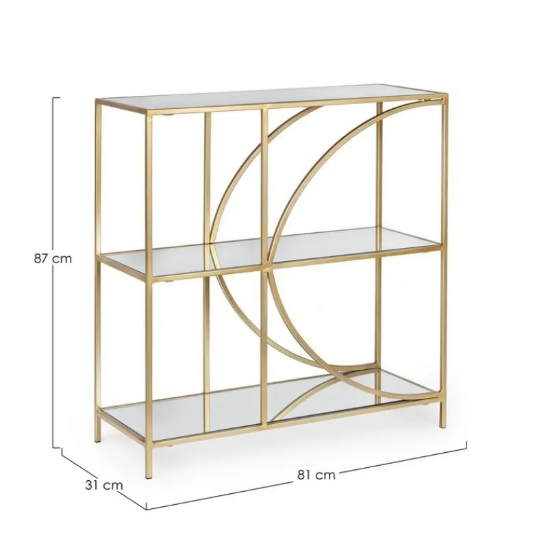 Hot Bizzotto LIBRERIA BASSA IN METALLO - ELENOR