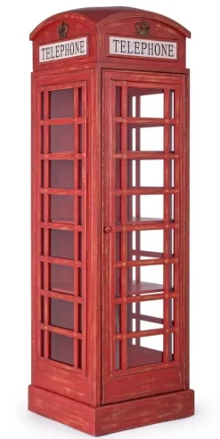 Clearance Bizzotto LIBRERIA IN LEGNO - RED CABIN