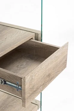 Clearance Bizzotto LIBRERIA IN VETRO - KENYA