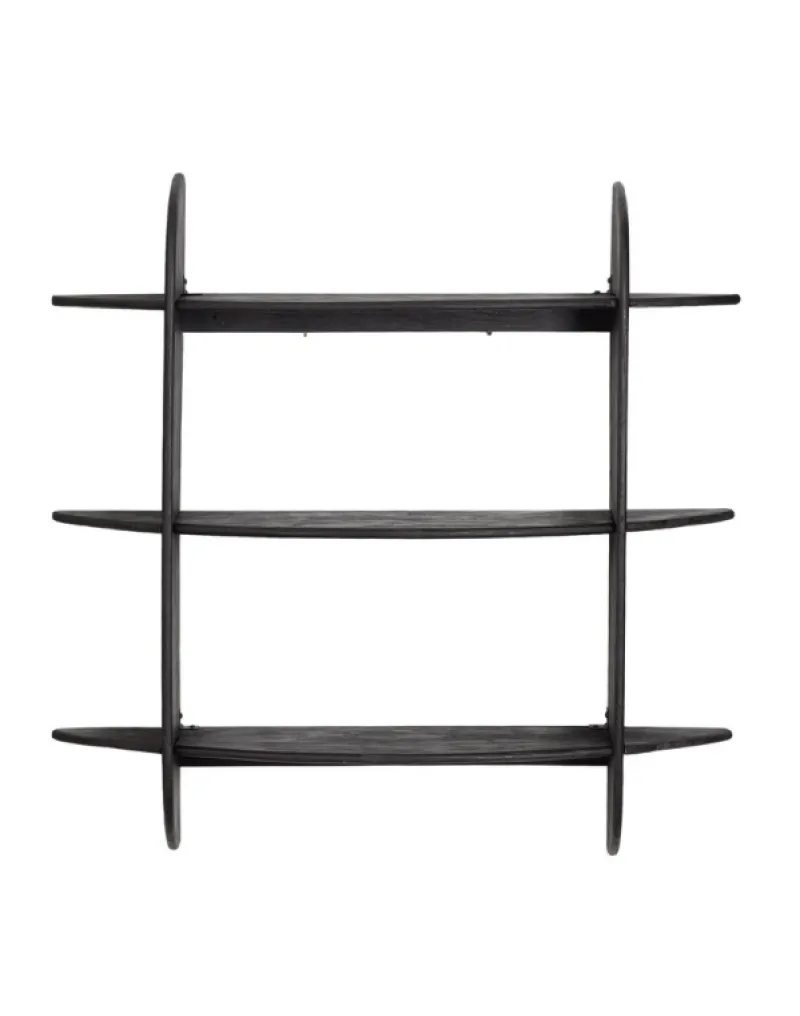 Outlet Bizzotto MENSOLA 3P WESTWOOD NERO