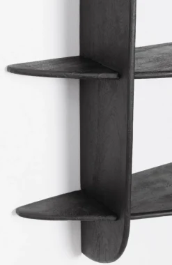 Outlet Bizzotto MENSOLA 3P WESTWOOD NERO