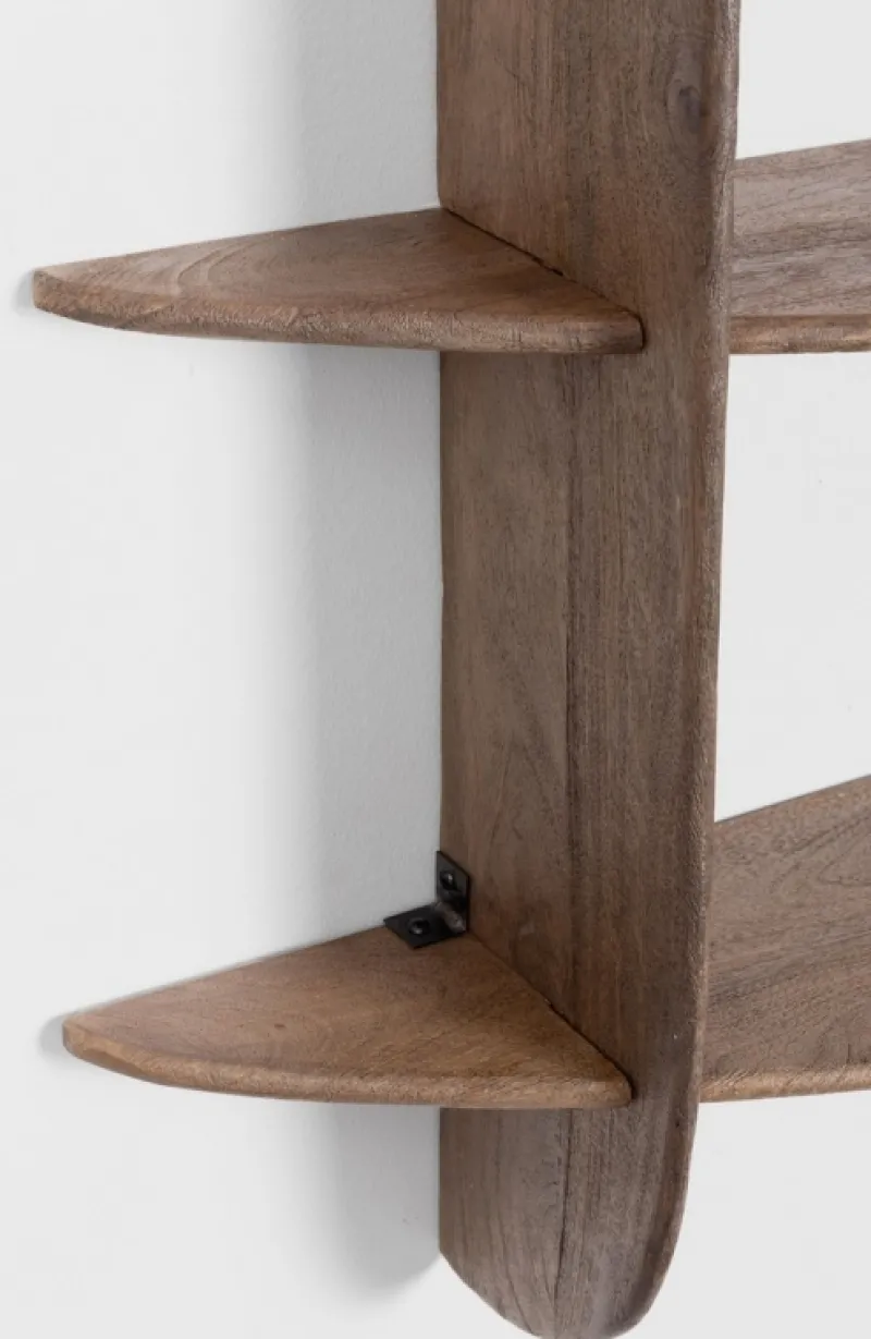 Best Bizzotto MENSOLA 3P WESTWOOD RUSTIC BROWN