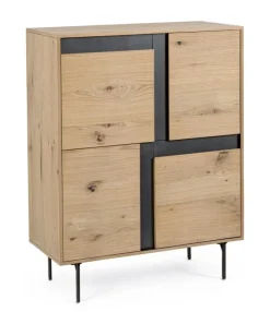 Clearance Bizzotto MOBILE ALTO IN LEGNO - STANWOOD