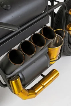 Discount Bizzotto MOBILE BAR IN ACCIAIO - MOTO SPEED