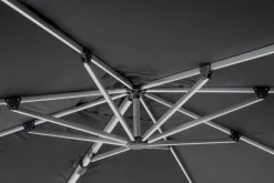 Discount Bizzotto OMBRELLONE BRACCIO ARIES 3X3 ANOD-GRI T