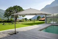 Discount Bizzotto OMBRELLONE BRACCIO IN ALLUMINIO SABBIA - ORLAND