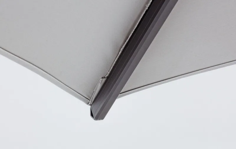 Hot Bizzotto OMBRELLONE BRACCIO IN ALLUMINIO 3X3 ANTRACITE - INES