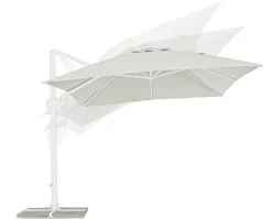 New Bizzotto OMBRELLONE BRACCIO IN ALLUMINIO 3X4 BIANCO - EDEN