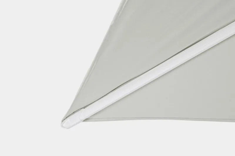 Discount Bizzotto OMBRELLONE BRACCIO IN ALLUMINIO 3X3 BIANCO - EDEN