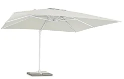 Hot Bizzotto OMBRELLONE BRACCIO IN ALLUMINIO 4X4 BIANCO - EDEN