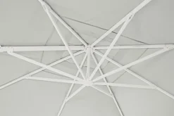 Hot Bizzotto OMBRELLONE BRACCIO IN ALLUMINIO 4X4 BIANCO - EDEN