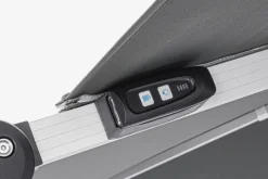 Best Bizzotto OMBRELLONE BRACCIO IN ALLUMINIO 3X3 ANTRACITE - INES