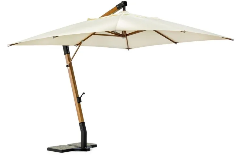 Best Bizzotto OMBRELLONE BRACCIO IN LEGNO 3X4 ECRU - CAPUA