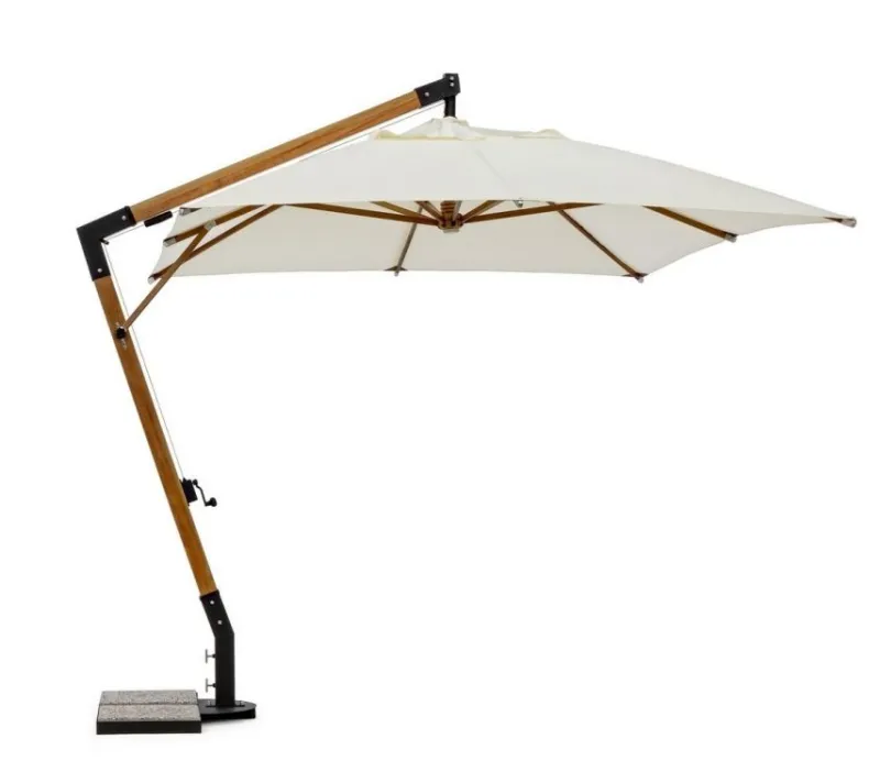 Best Bizzotto OMBRELLONE BRACCIO IN LEGNO 3X4 ECRU - CAPUA