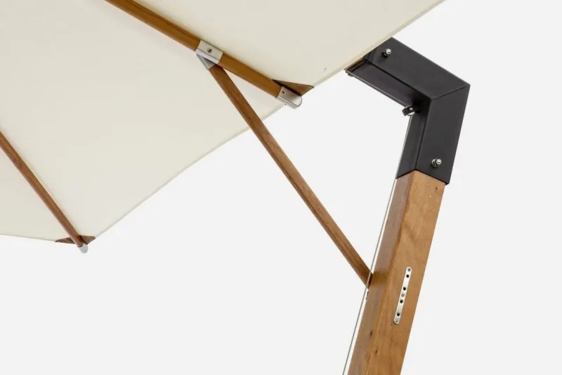 Best Bizzotto OMBRELLONE BRACCIO IN LEGNO 3X4 ECRU - CAPUA