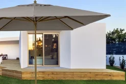 Hot Bizzotto OMBRELLONE IN ALLUMINIO 3X4 TORTORA - ECLIPSE