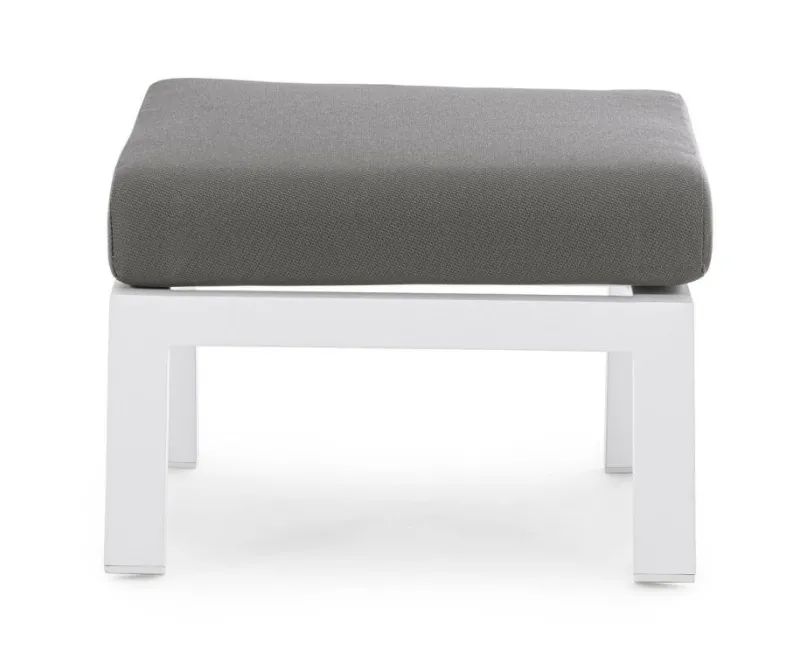 New Bizzotto OTTOMAN IN ALLUMINIO BIANCO JX11 - KLEDI
