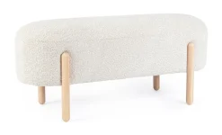 Hot Bizzotto PANCA EFFETTO BOUCLE' NATURALE - DAYLA