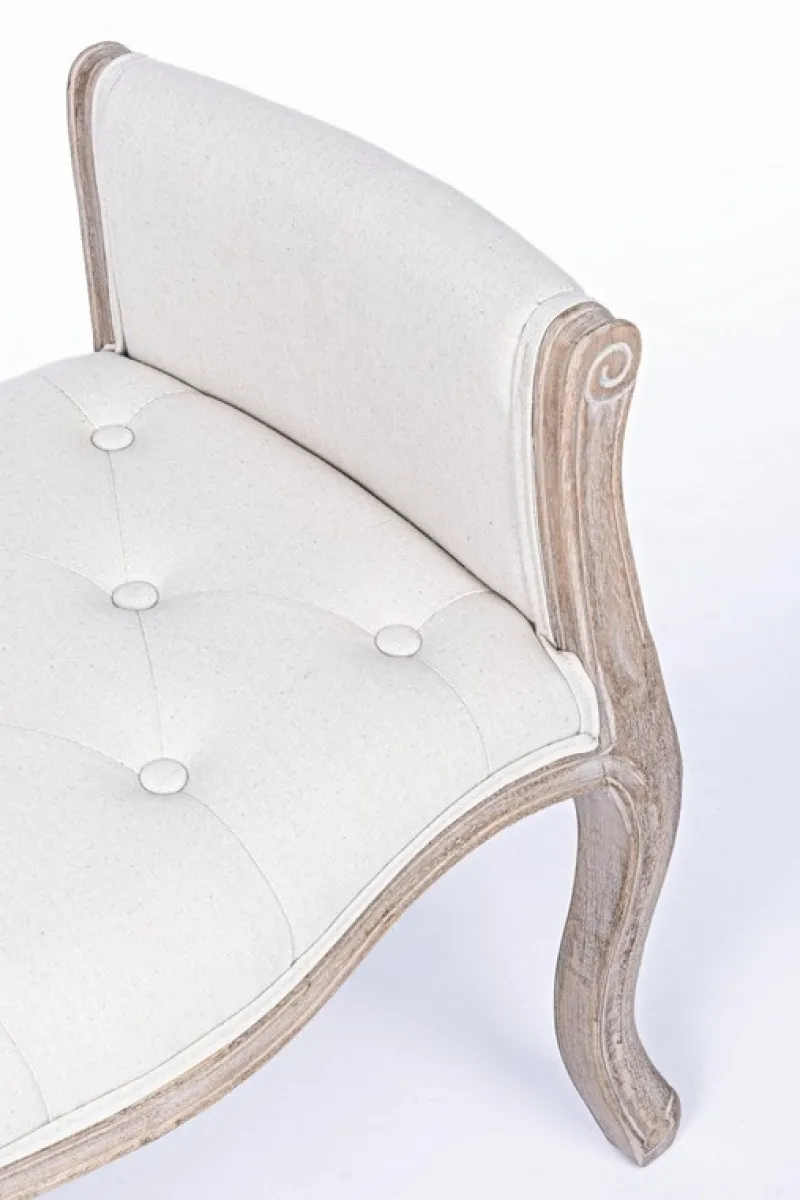 Sale Bizzotto PANCA IN TESSUTO NAURALE - DIVA