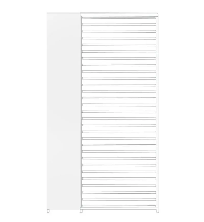 Sale Bizzotto PANNELLO VERTICALE PERGOLA OCEAN BIANCO