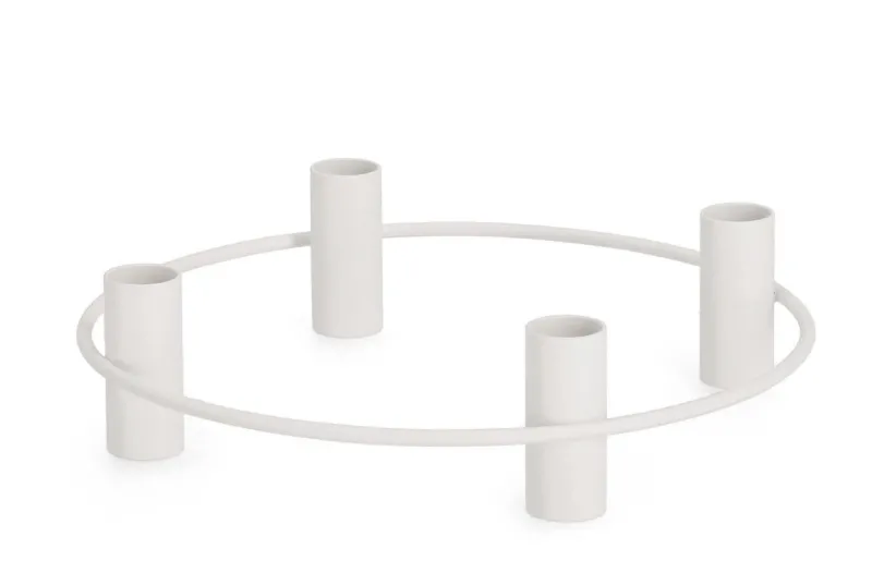 Outlet Bizzotto P.CANDELA 4P HISAR TO BIANCO D25